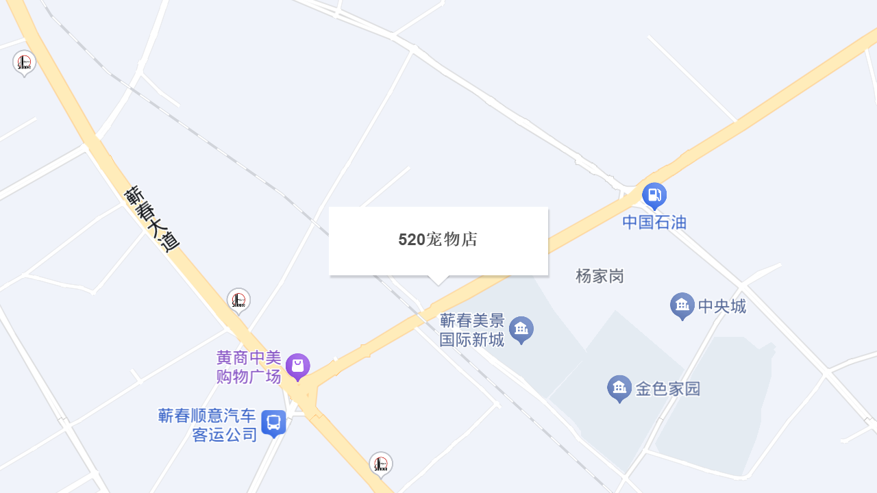 520宠物店地址