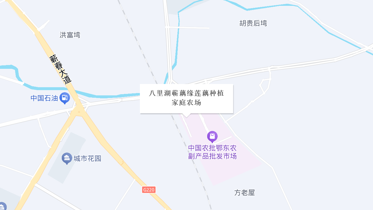 八里湖蕲藕缘莲藕种植家庭农场地址