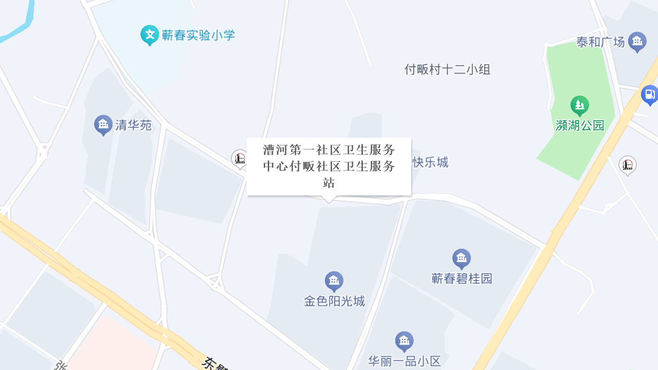 漕河第一社区卫生服务中心付畈社区卫生服务站地址