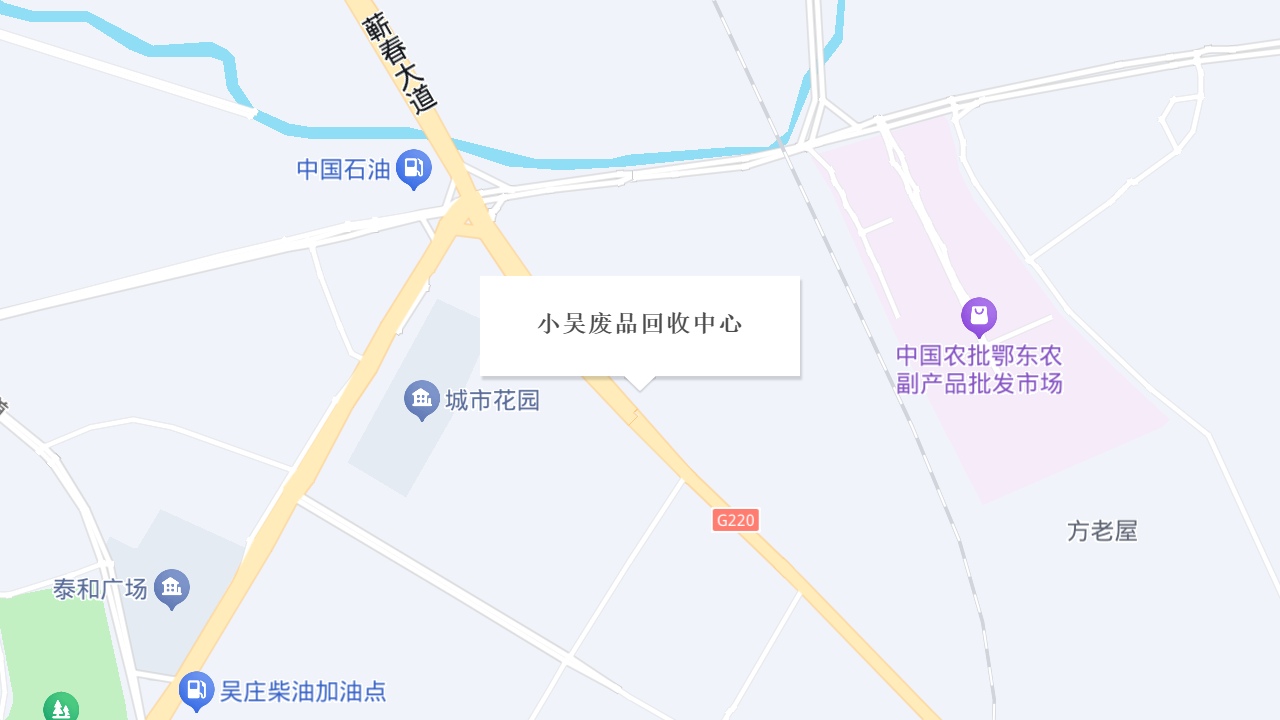 废品回收地址