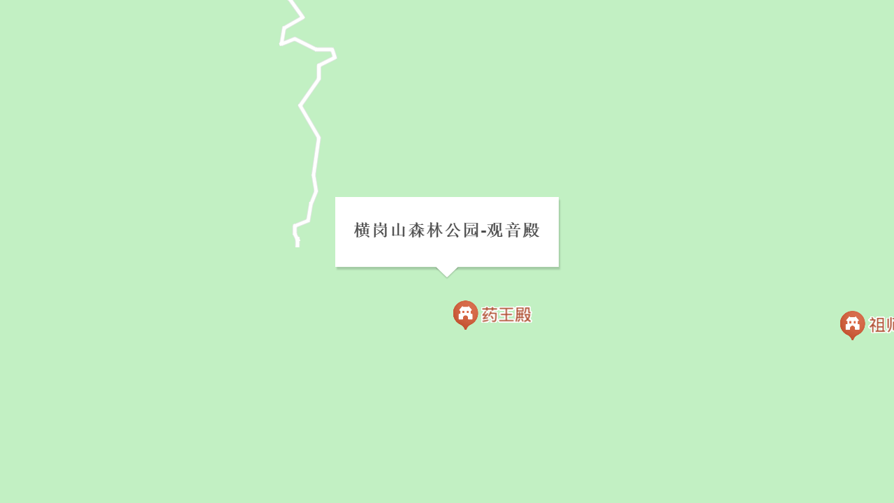横岗山森林公园-观音殿地址