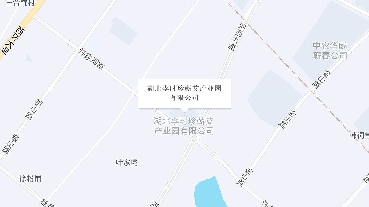 湖北李时珍蕲艾产业园有限公司地址