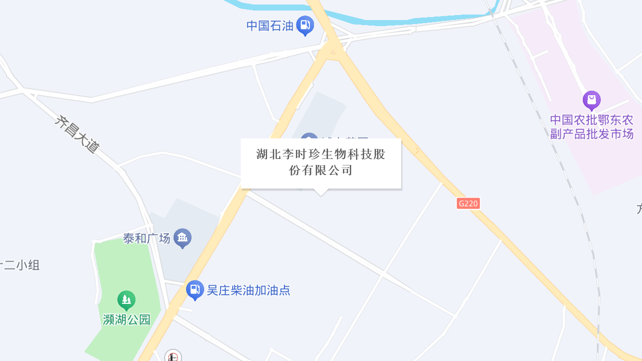 湖北李时珍生物科技股份有限公司地址