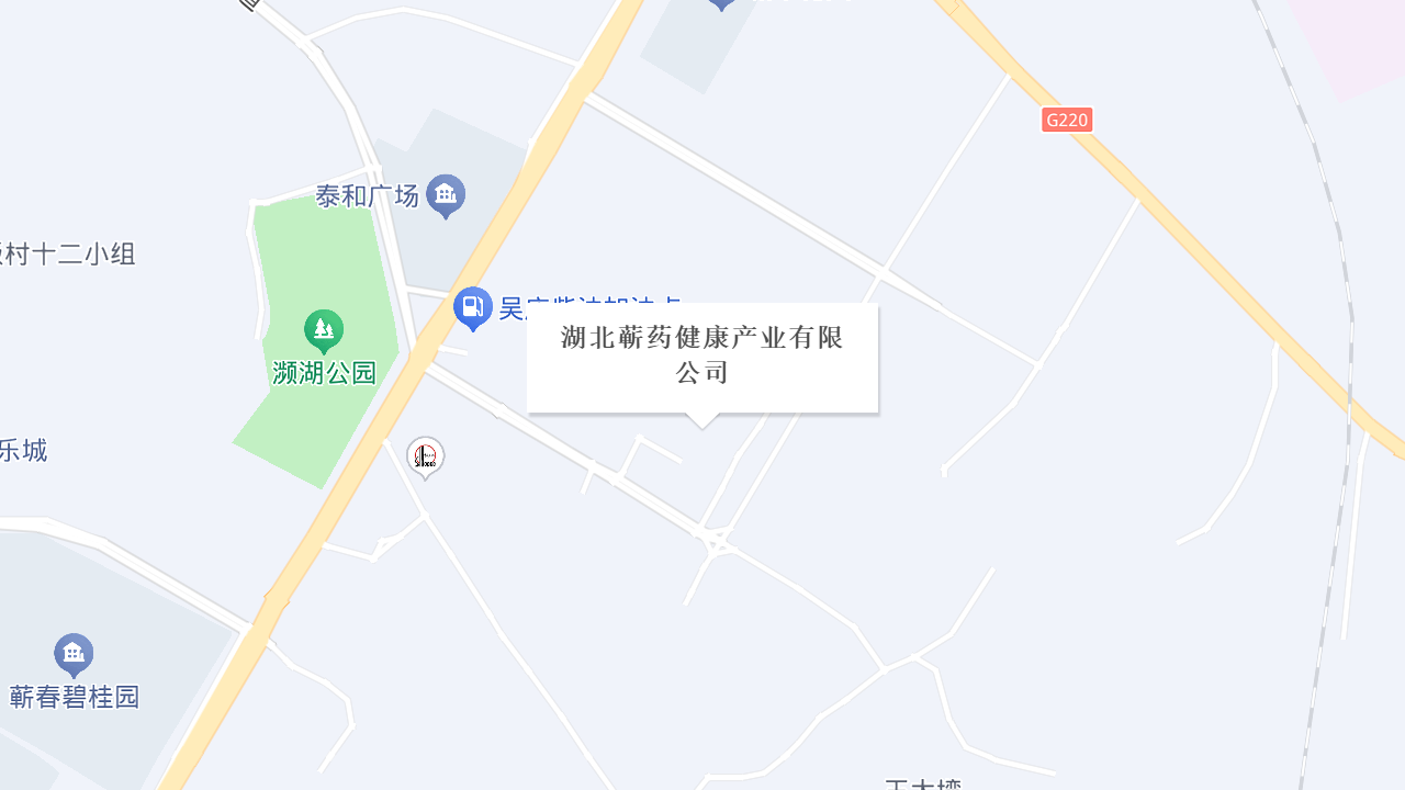 湖北蕲药健康产业有限公司地址