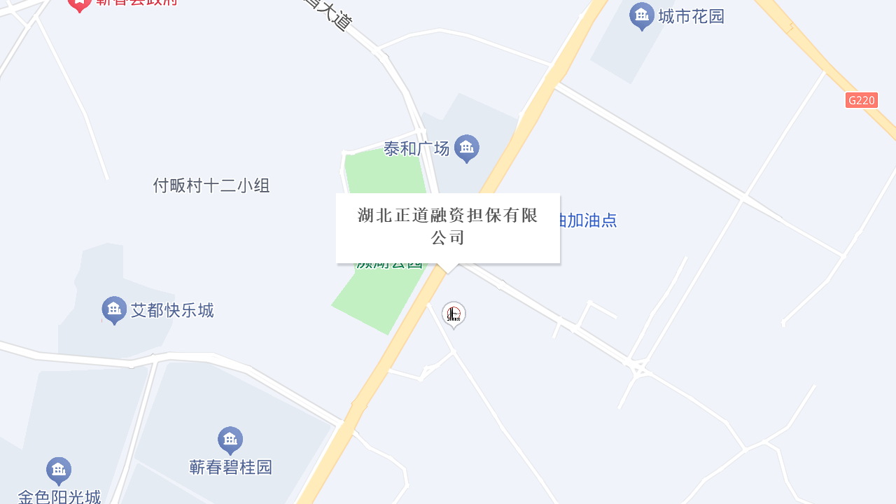 湖北正道融资担保有限公司地址