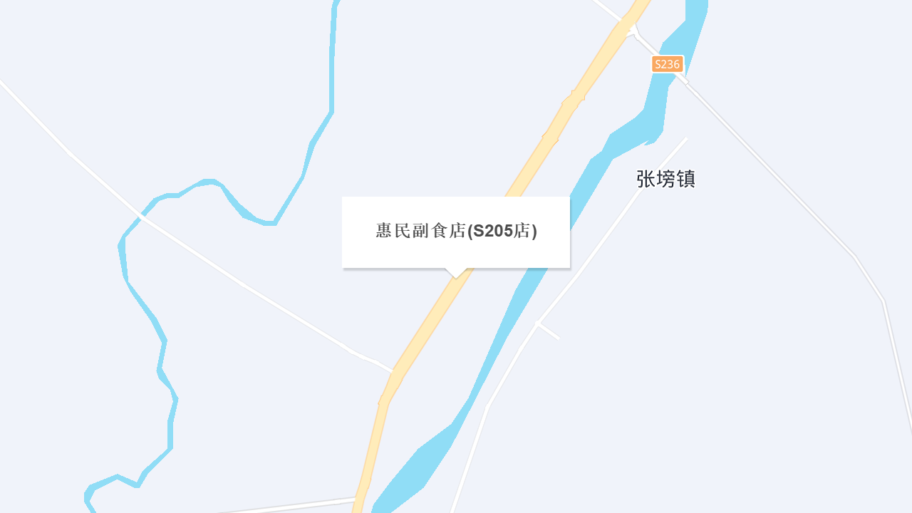 惠民副食店(S205店)地址