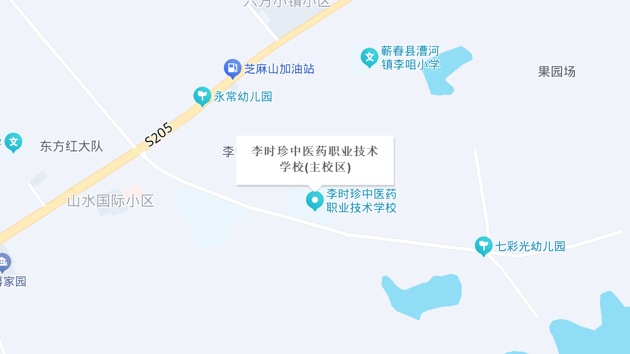 李时珍中医药职业技术学校(主校区)地址