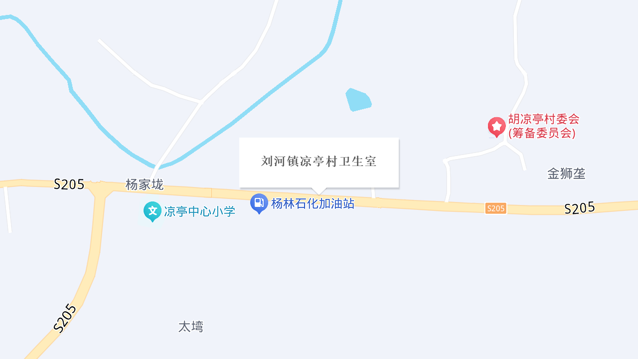 刘河镇凉亭村卫生室地址