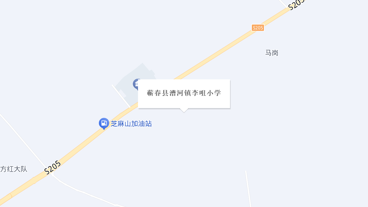 蕲春县漕河镇李咀小学地址