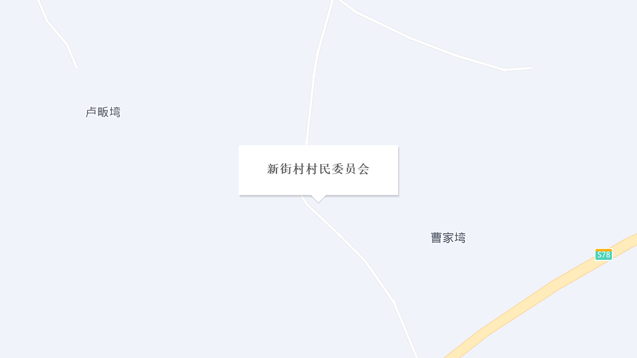 新街村村民委员会地址